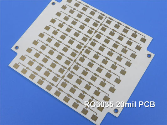 Mikrowelle Rogers RO3035 Leiterplatte PWBs 2-Layer Rogers 3035 20mil 0.508mm DK3.5 DF 0,0015 Hochfrequenz-PWB